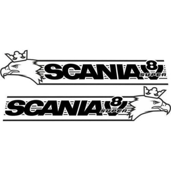 Scania V Sticker Window Decal – Interparts Cavan