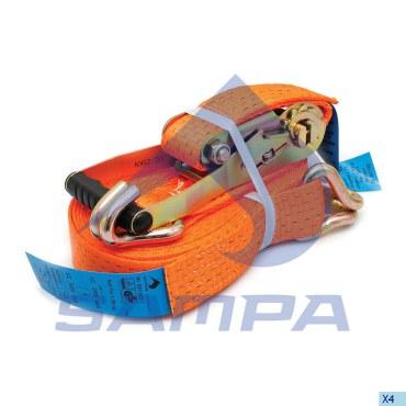 RATCHET STRAP ASSY 10M+2HOOKS