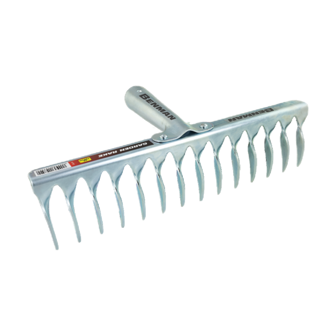 Garden Rake, Twisted, 12 Teeth