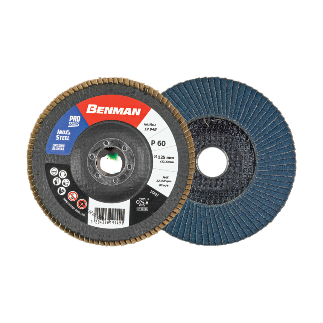 Abrasive Flap Disc, , Depressed 125 X 120