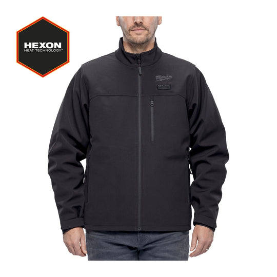 Milwaukee M12 Hexon Heated Black Work Jacket