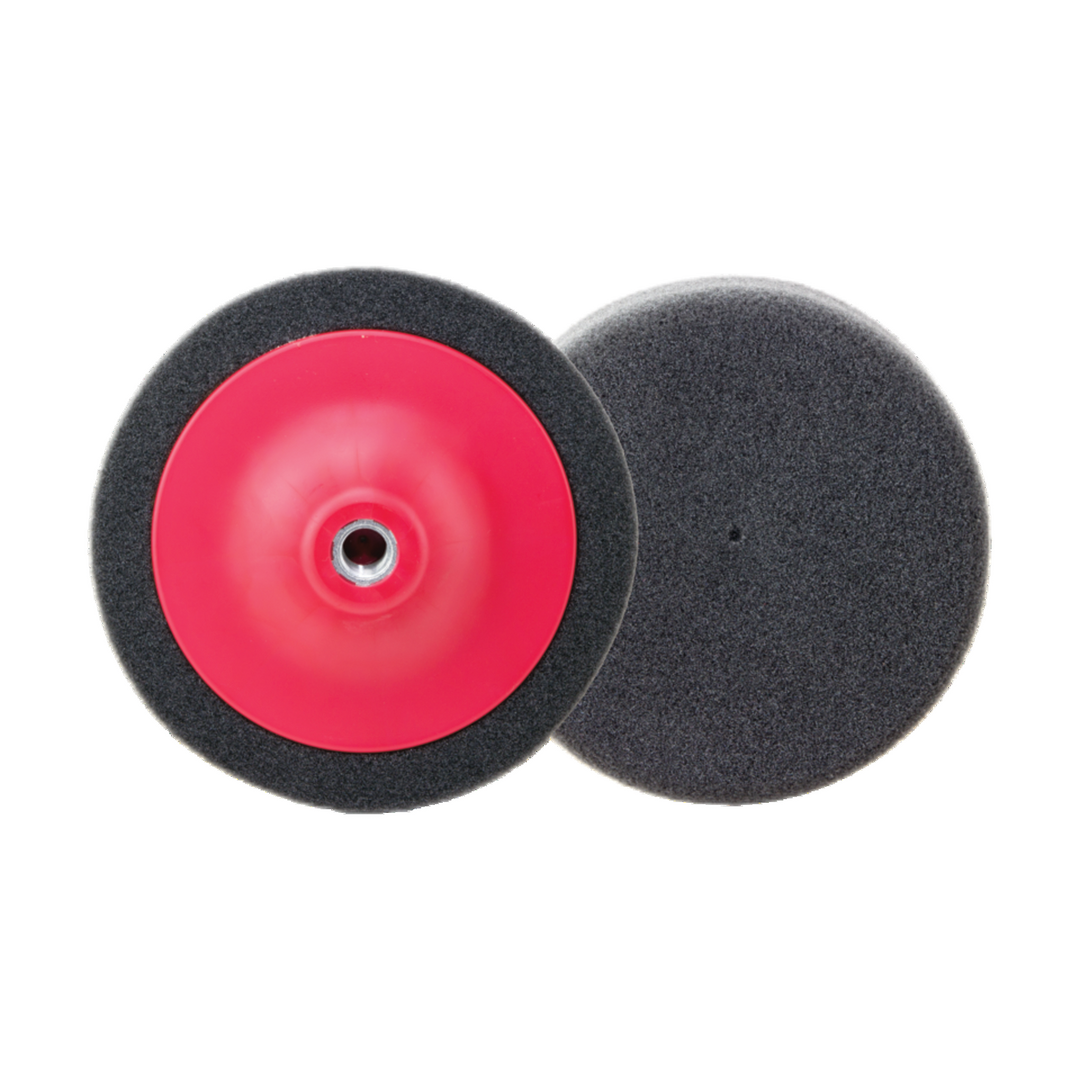 Polishing Sponge Anthracite With Shank, 150 X 50 mm, M14