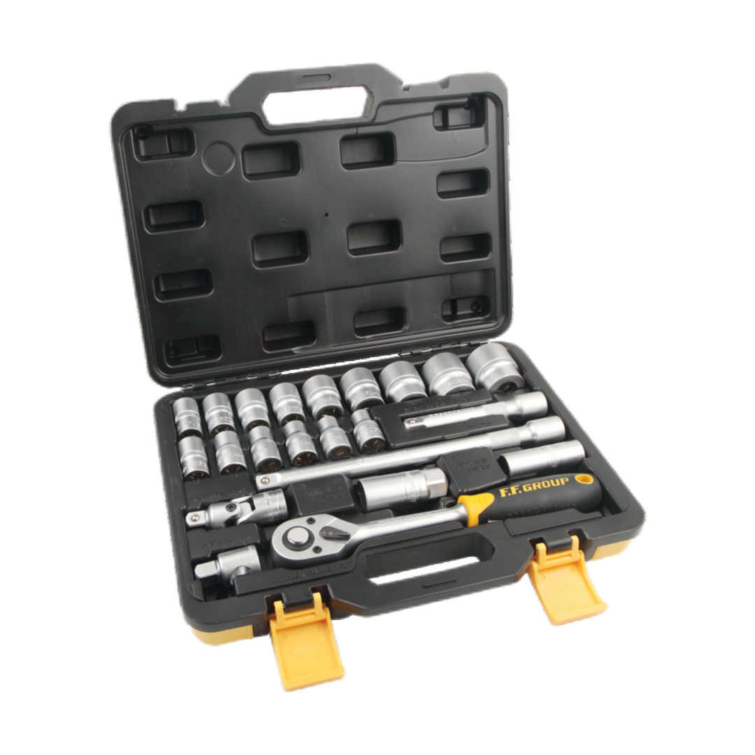 Socket Set F.F. Group 22Pcs 1/2" Dr