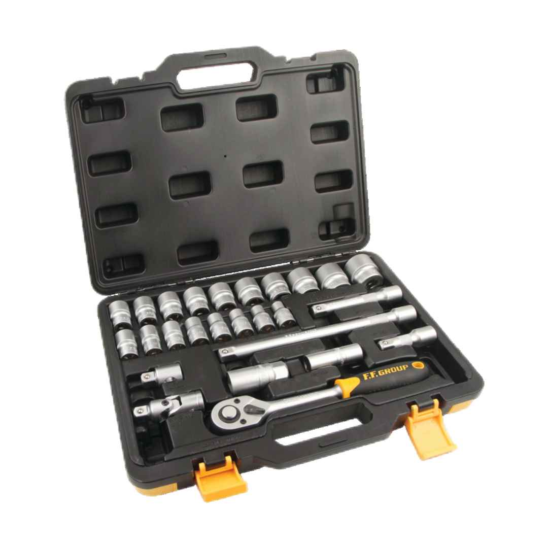 Socket Set F.F. Group 26Pcs 1/2" Dr