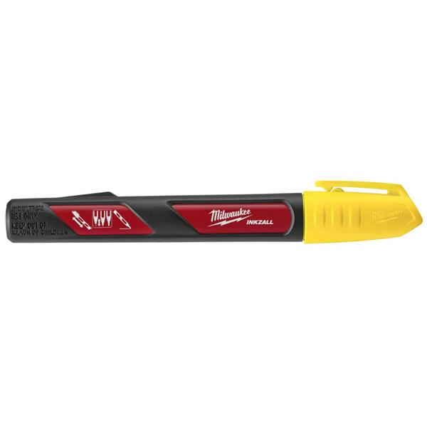 Miwaukee Inkzall Liquid Paint Marker Yellow