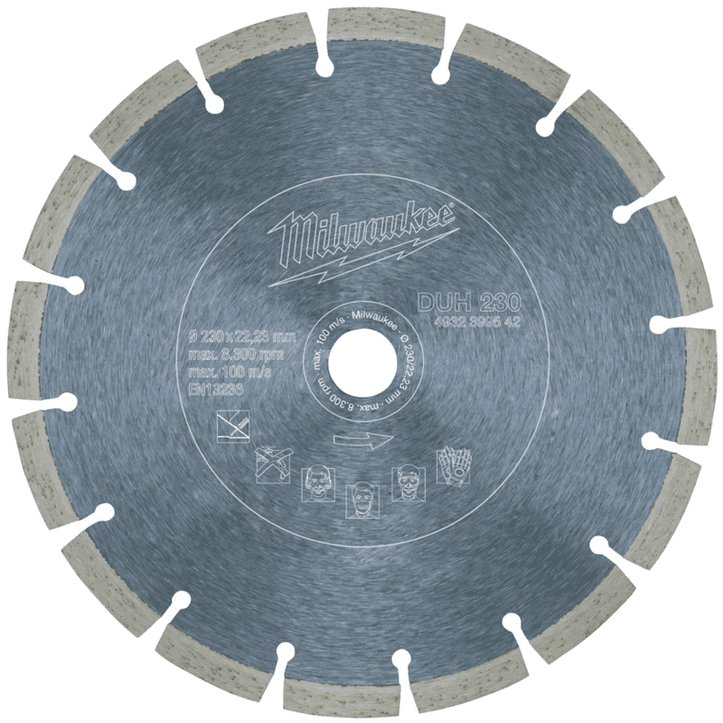 Milwaukee Vendor Con Saw Diamond Blade 230mm