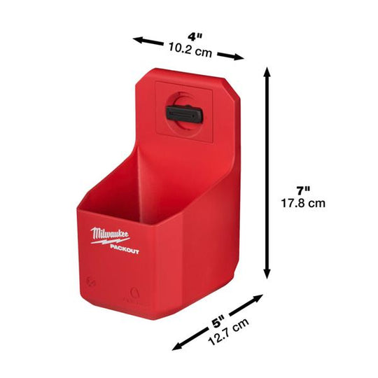 Packout Wall Storage Cup Holder