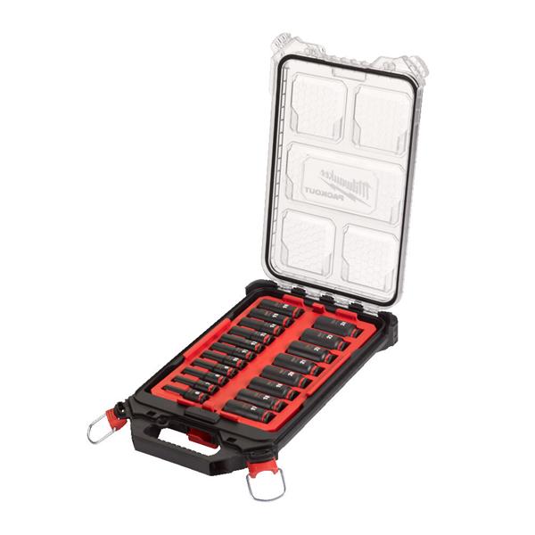 3/8 Deep Impact Socket Set 19pc in Packout Case