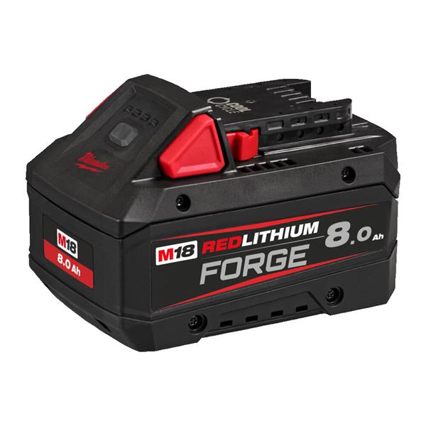 Milwaukee M18 8.0ah 18v Forge Battery 4932492131
