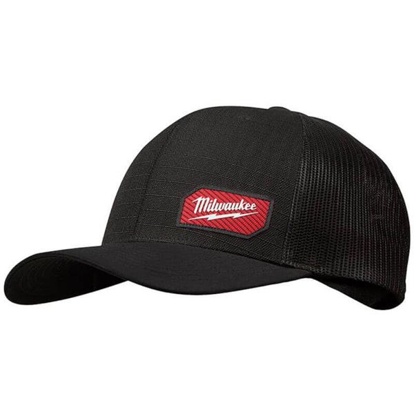 Milwaukee Snapback Black Trucker Cap
