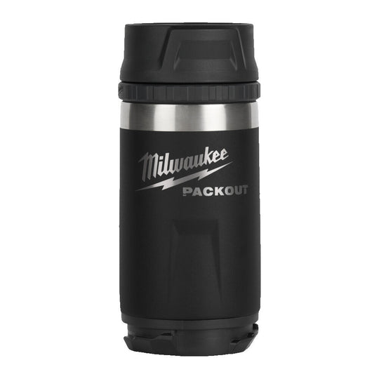 Milwaukee Packout Bottle 355ml Sip Lid Black