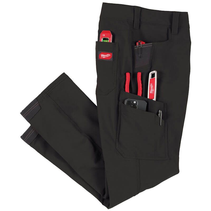 Milwaukee  Freeflex Stretch Work Trousers Black