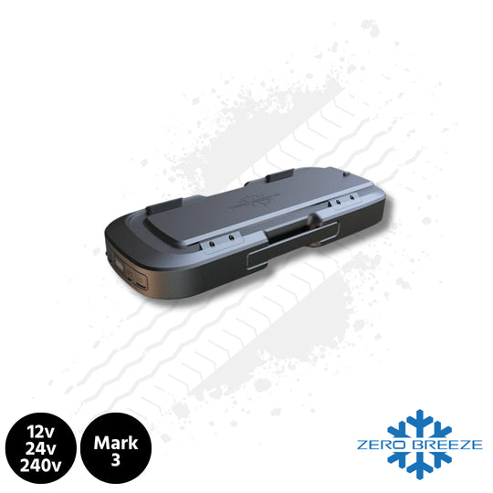 Zero Breeze Mark 3 Plus, Battery Powered, Air Conditioner. 12v/24v/240v, UK / EU