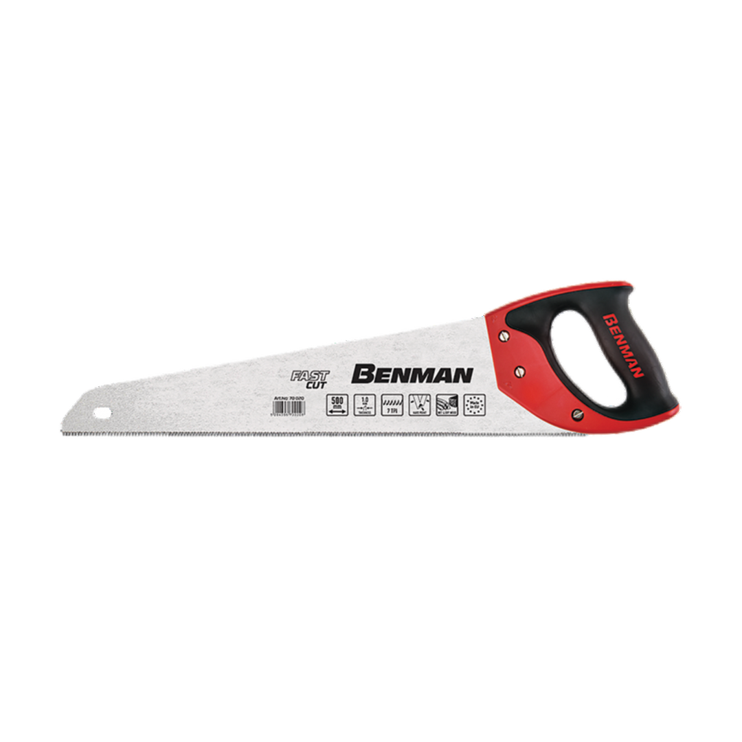 Hand Saw With Ergo Handle, 7Tpi, 450 mm