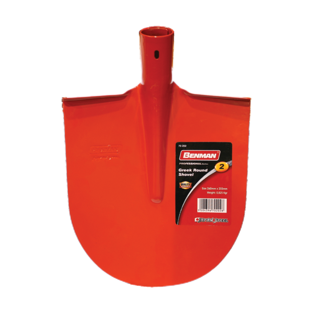 Greek Type Shovel, 29, Red, Size 3