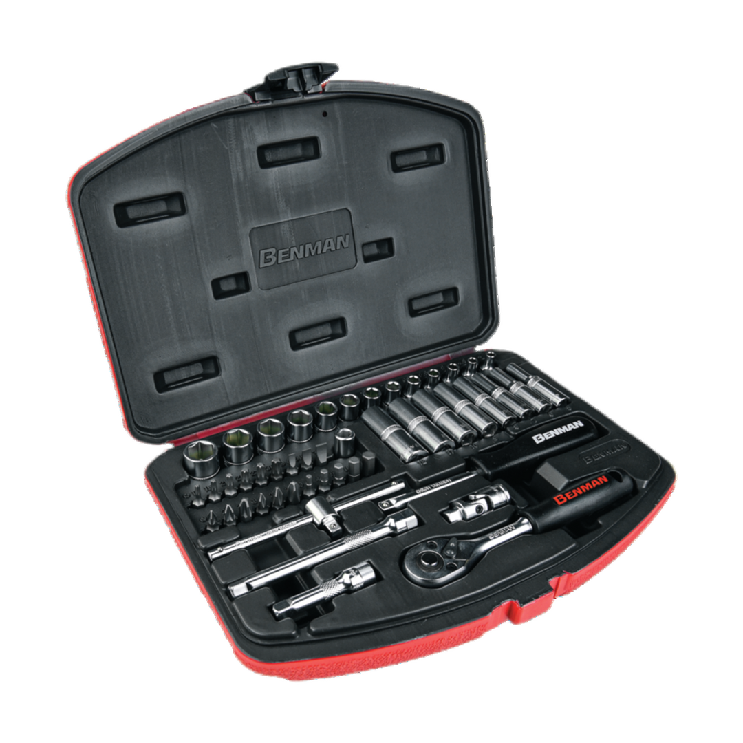 Socket Set 48Pcs 1/4" Dr.