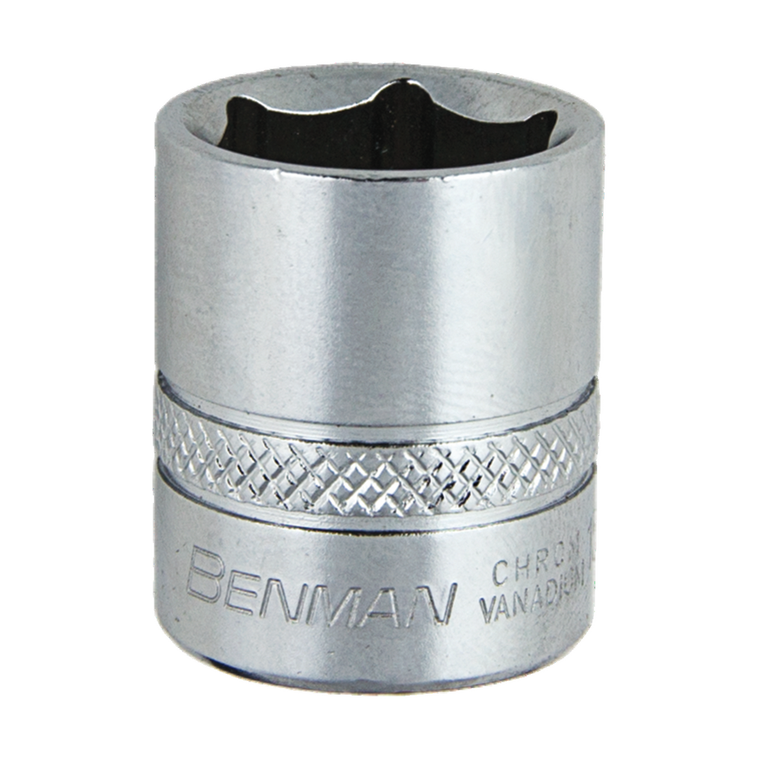 Socket 6Pt Cr-Va, 1/4" Dr, 14 mm