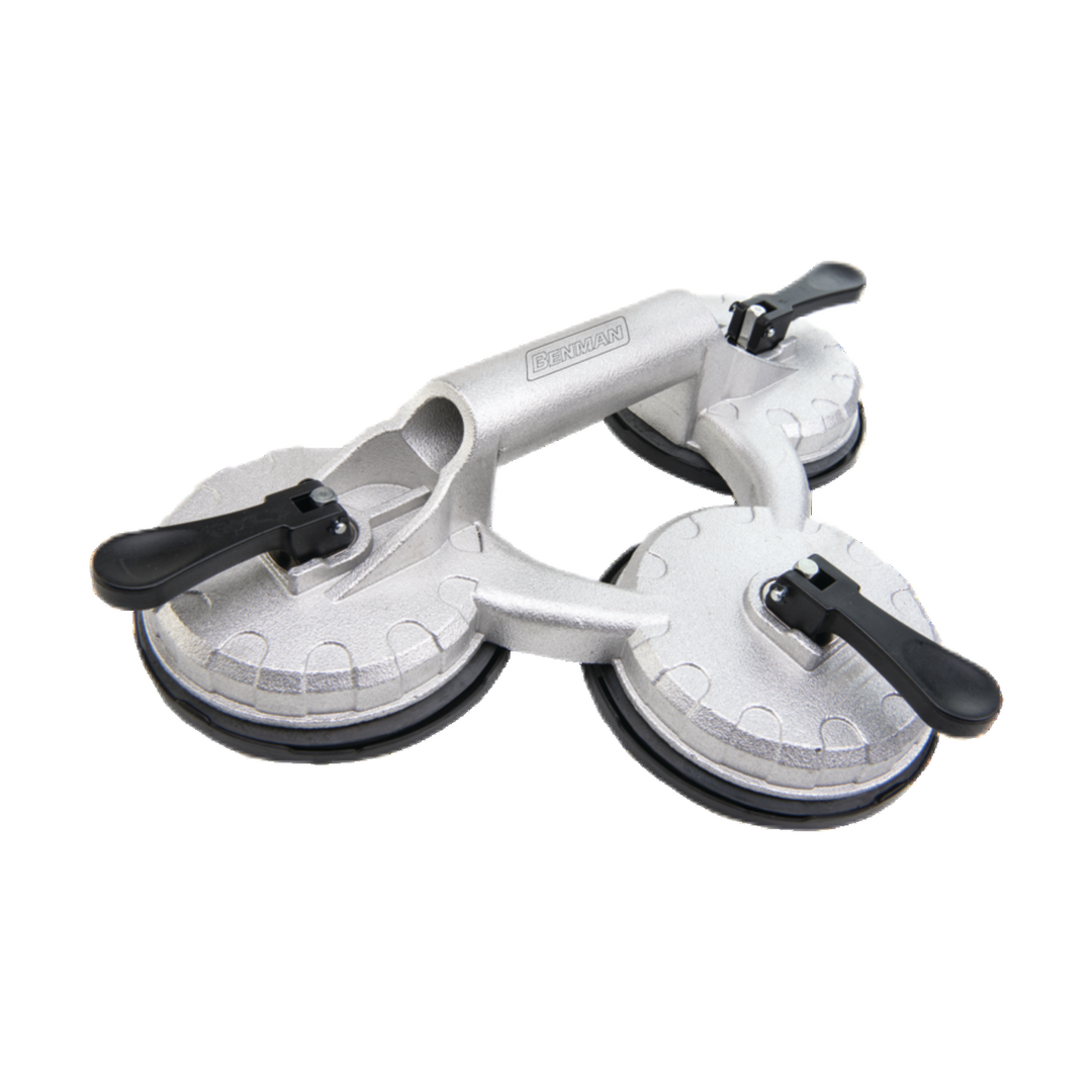 Triple Suction Cups, Aluminium Body
