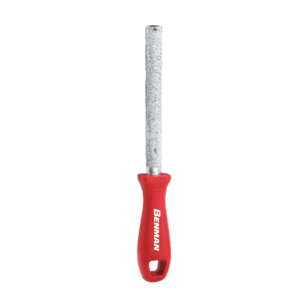 Carbide Half Round Files 6'', With Plastic Handle
