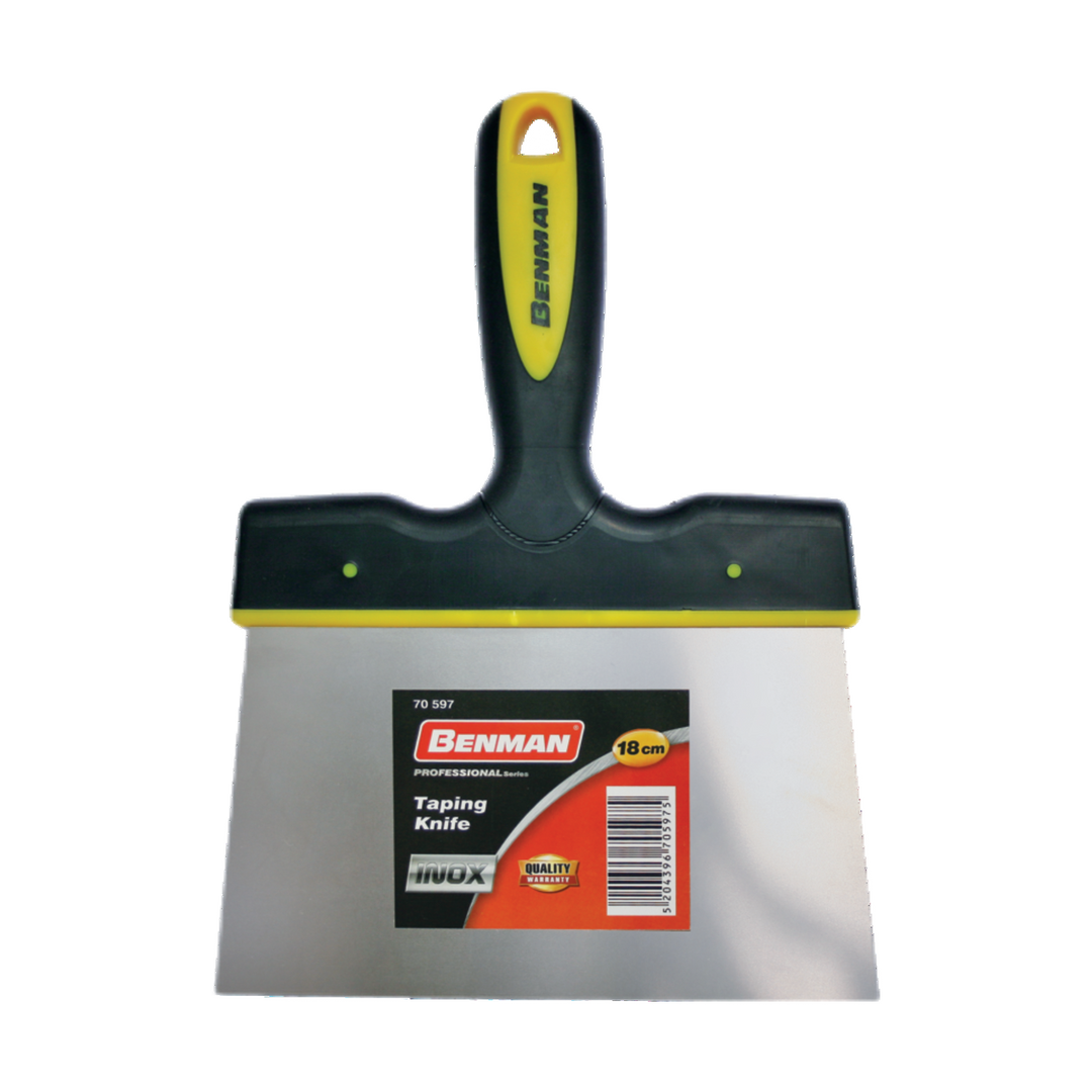 Inox Short Taping, Plastic 2 Material Handle, 160 mm