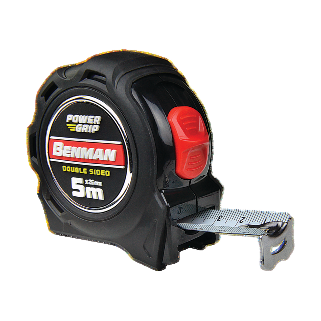 Measuring Tape Powergrip 5M x 25mm Metric Units