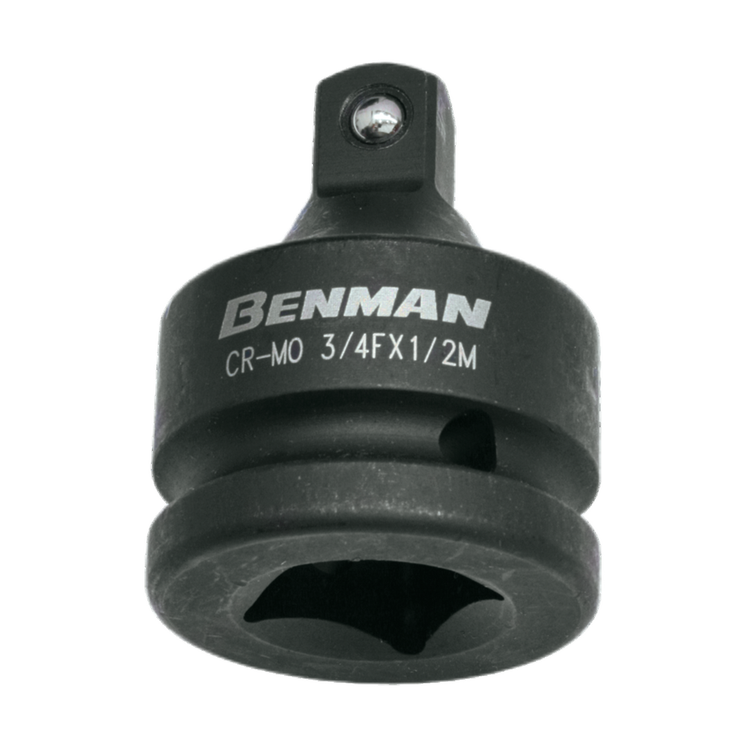 Impact Adaptor Black 3/4'' (F) X 1/2'' (M)