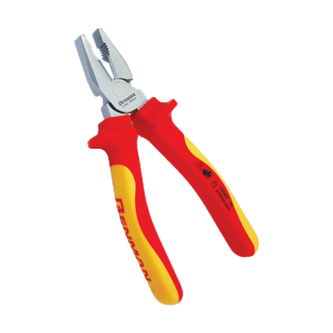 High Leverage Comb. Plier Compound, Vde Handle 180 mm