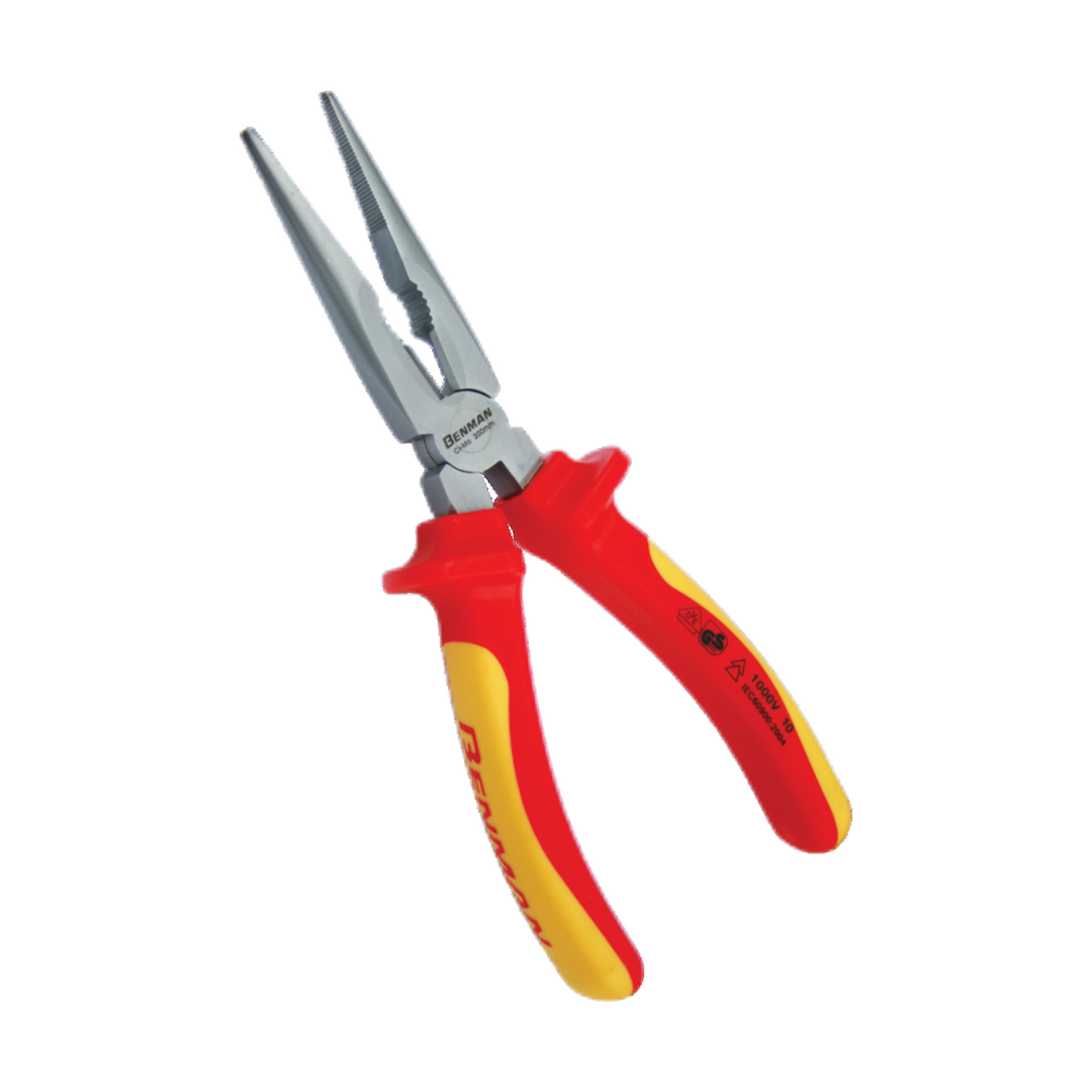 Long Nose Pliers Compound, Vde Handle, 200 mm