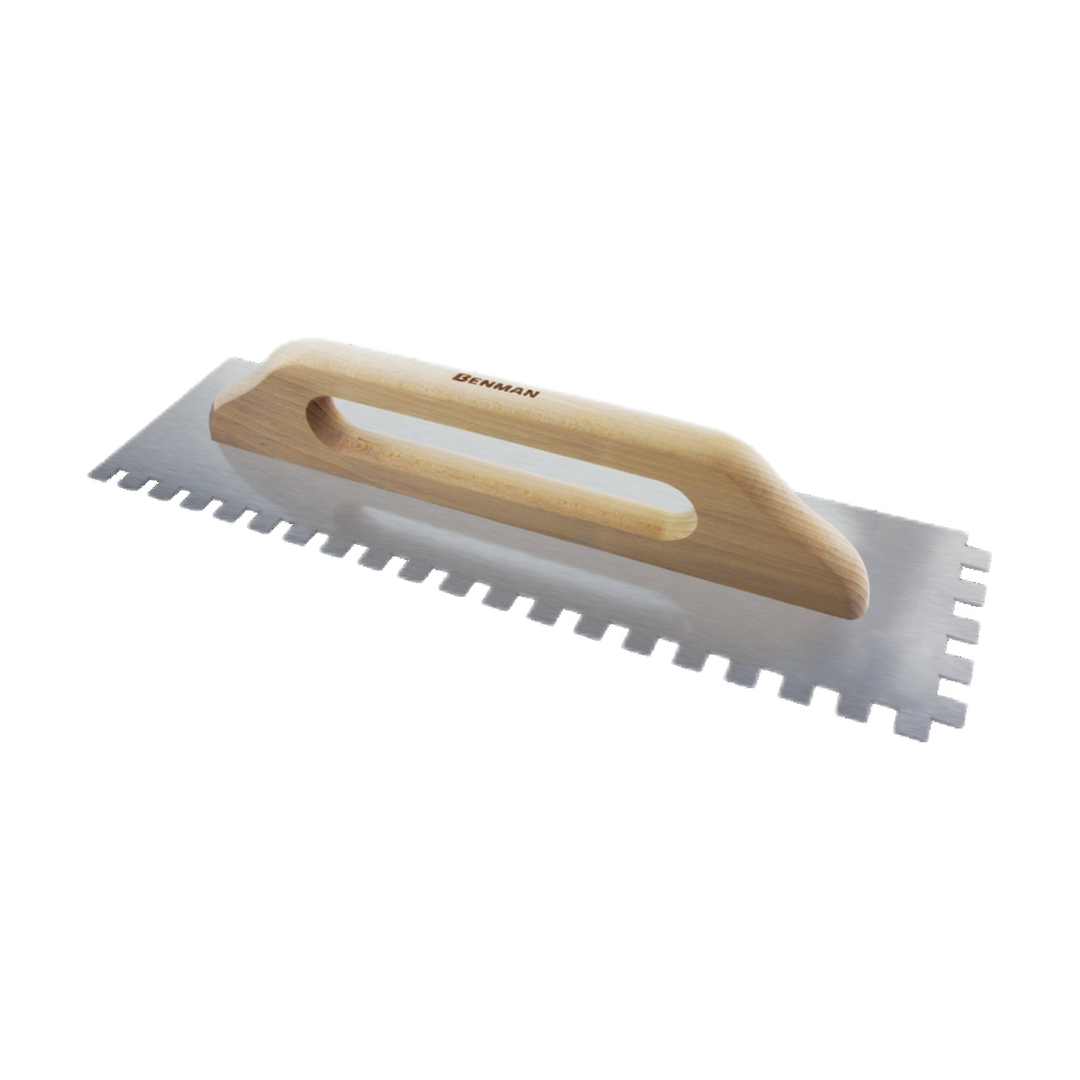 Stainless Steel Square Notched Trowel 12 X 12, 130 X 480