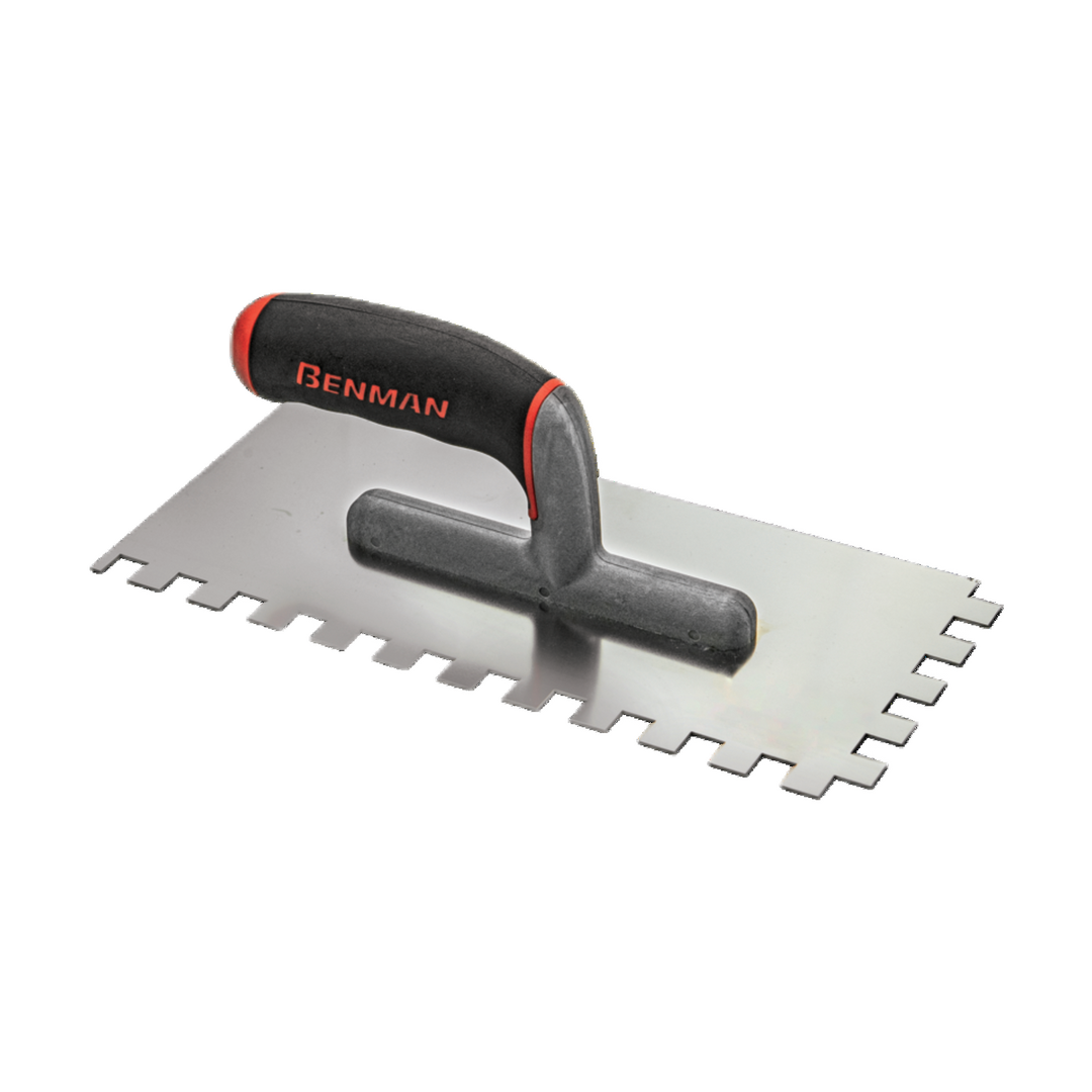 Stainless Steel Square Notched Trowel 10 X 10, 130 X 280