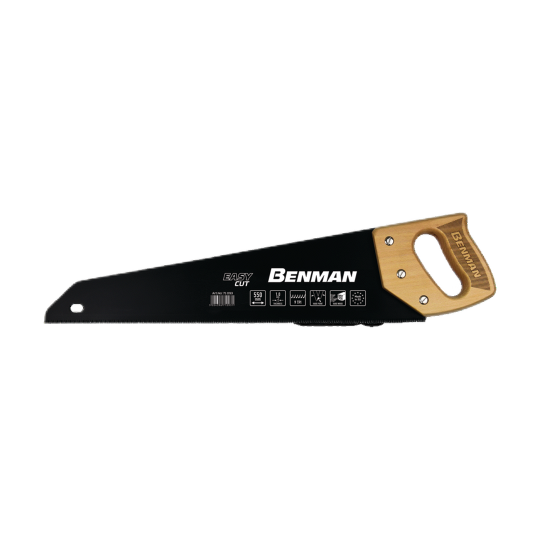Hand Saw With Wooden Handle, 9Tpi, 400 mm