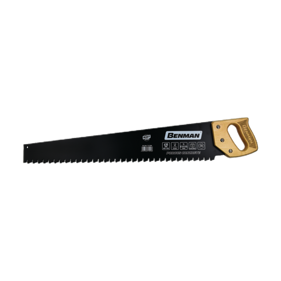 Hand Saw For Porous Concretee, 34/34 Teeth, 630 mm