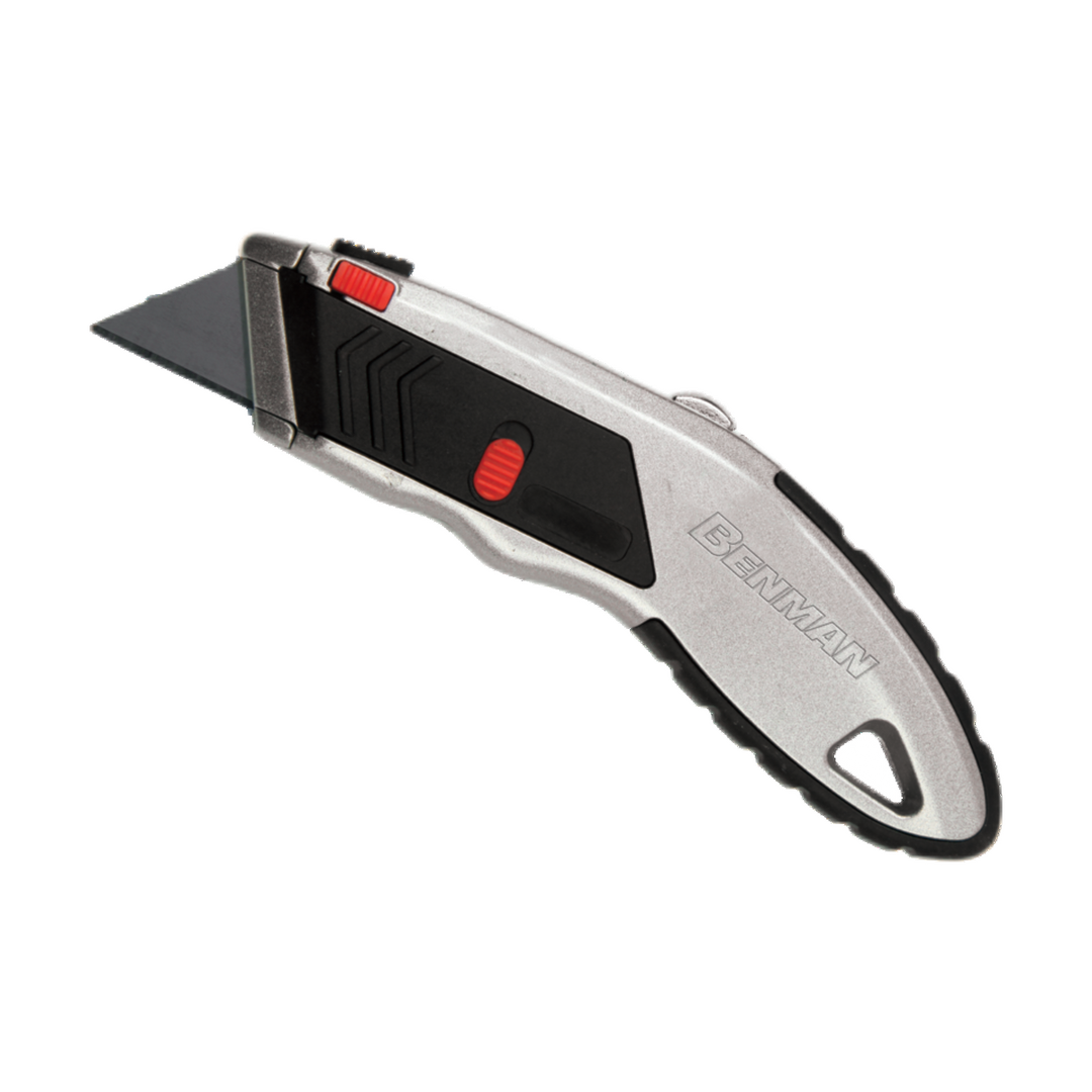 Utility Knife Auto Loading Metallic 5+1 Blades