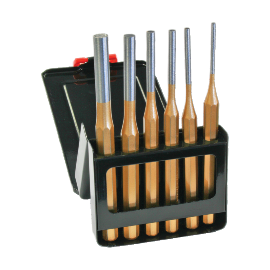 Pcs Set, Long Pin Punch, Din 6450 4160