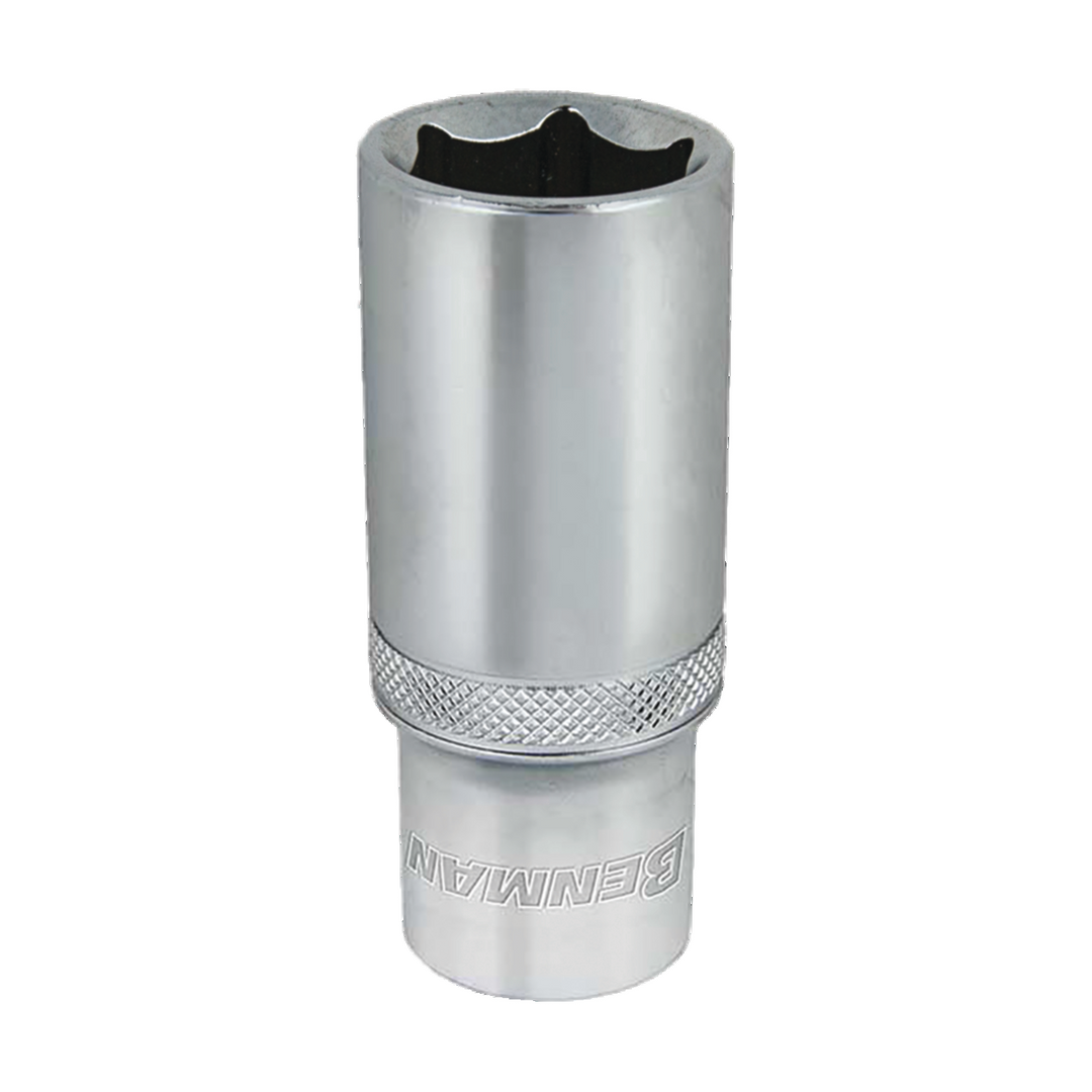 Deep Socket 1/4'', 6Pt, 08.0 mm
