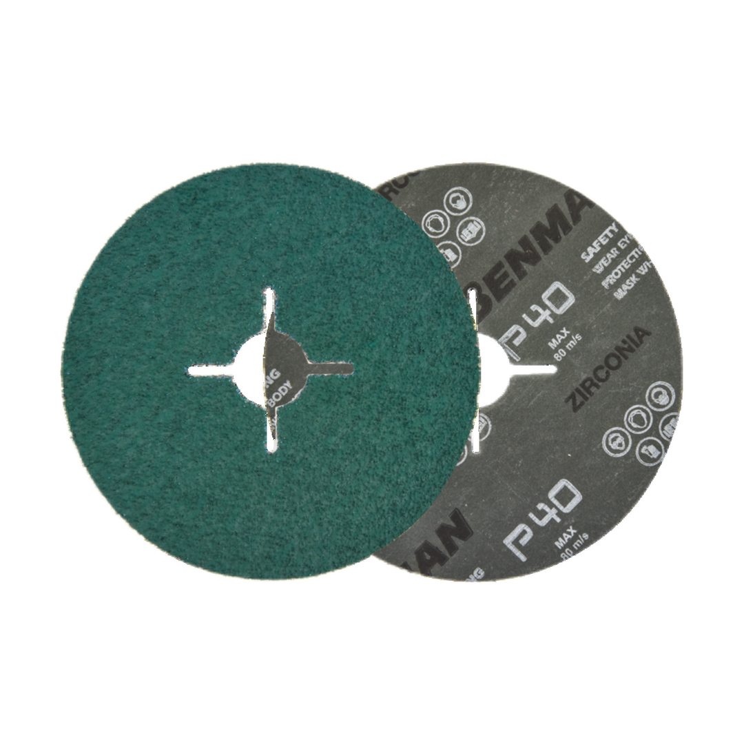 Fiber Disc Zirgon 125 - 080K