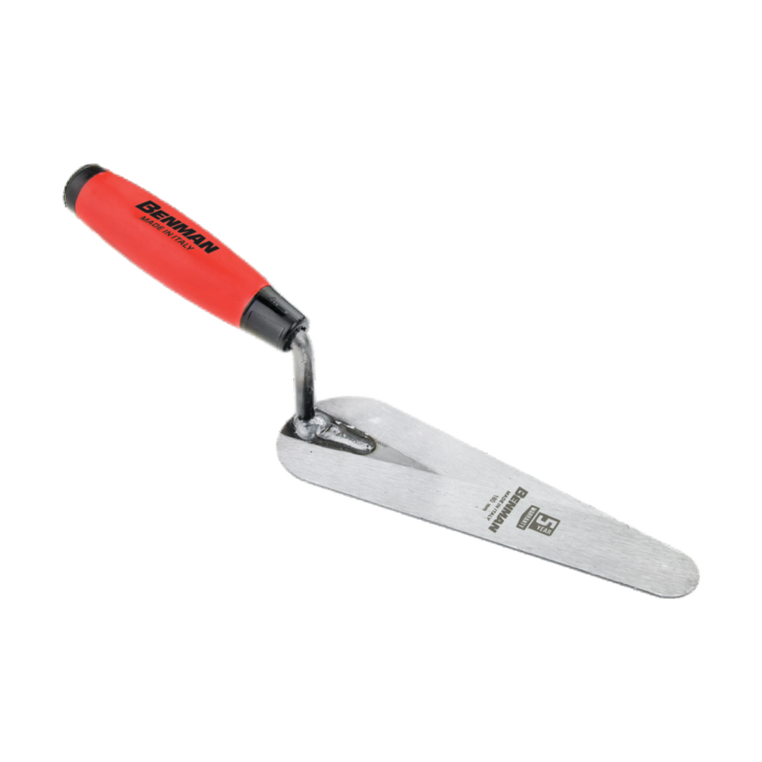 Trowel Cats Tongue Type Rubber Handle 180 mm