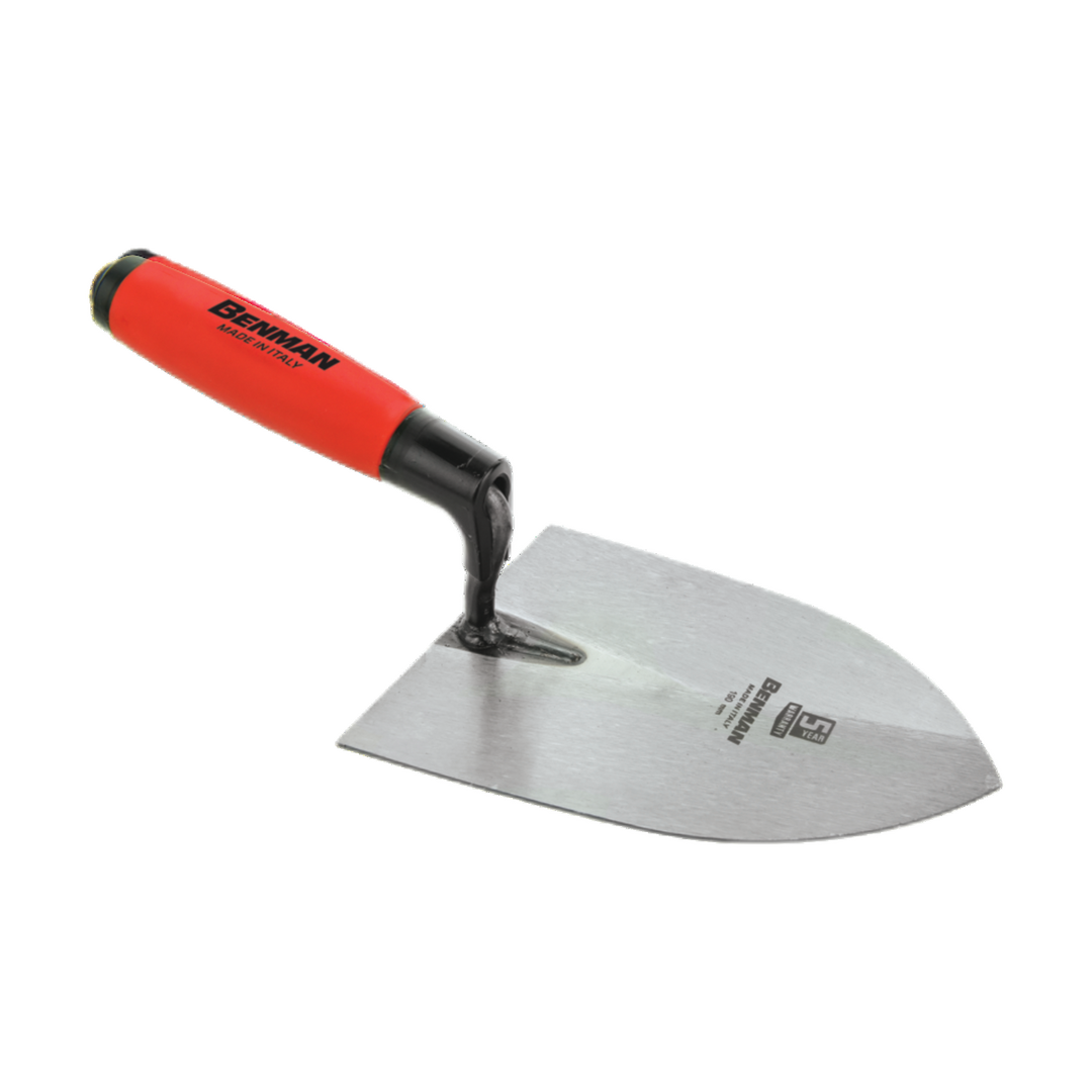 Trowel Bruxelles/Gand Type Rubber Handle 190 mm