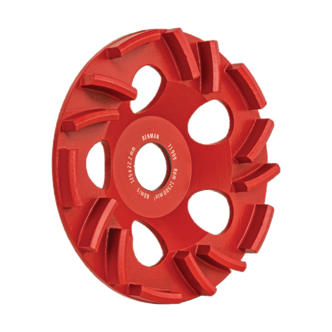 Grinding Disc For Soft Concretee Red 180 mm X M22.2