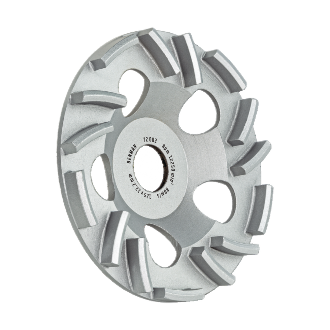 Grinding Disc For Hard Concretee Silver 125 mm X 22.2 mm