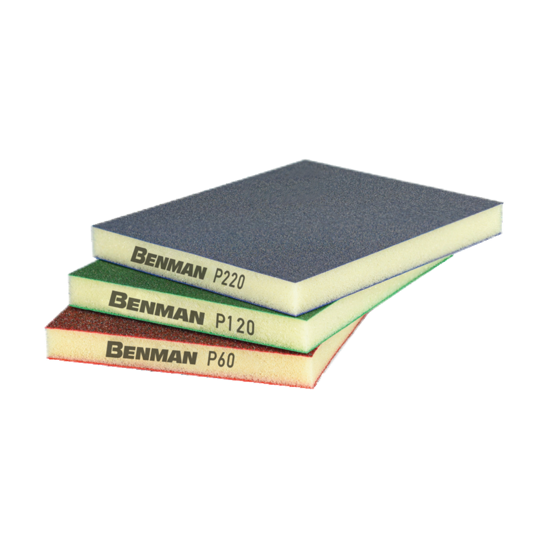 Sided Sanding Pad P60 123 X 98 X 12.5 mm