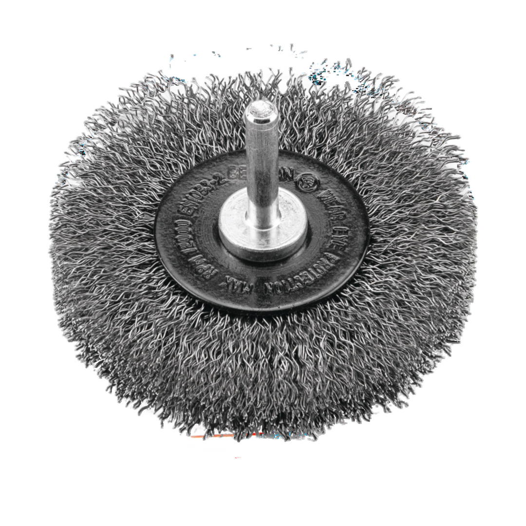 Wire Wheel Brush High Rpm With Shaft 6 mm