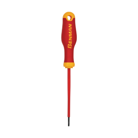 Insulated Screwdriver Slotted, 2.5 X 75 mm