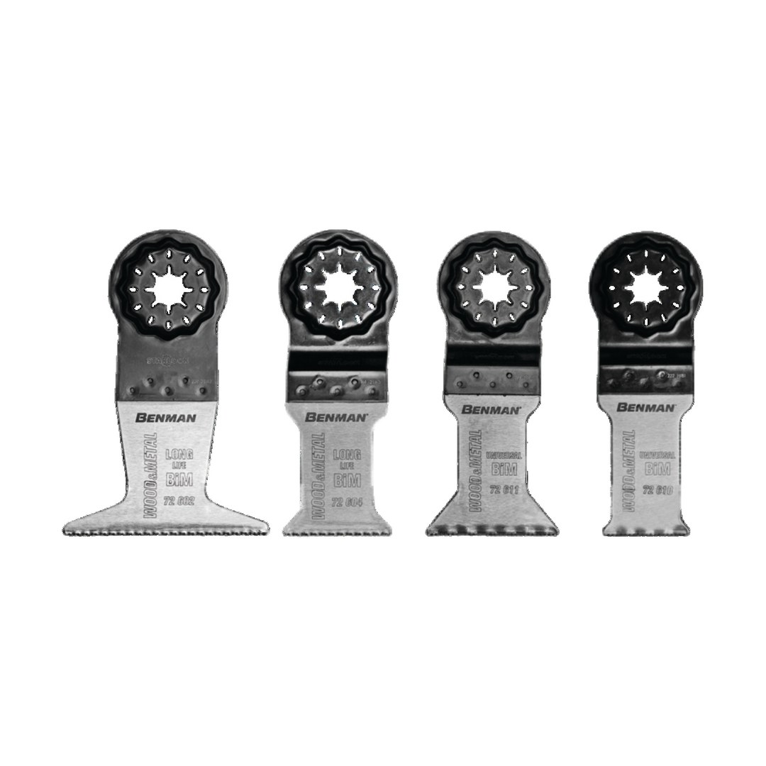 Saw Blades Starlock, For Wood & Metal, 6 Pcs