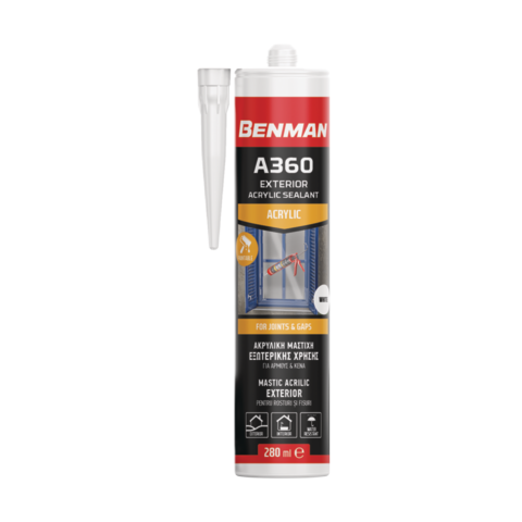 Sealant Acrylic Exterior A360 White 280Ml