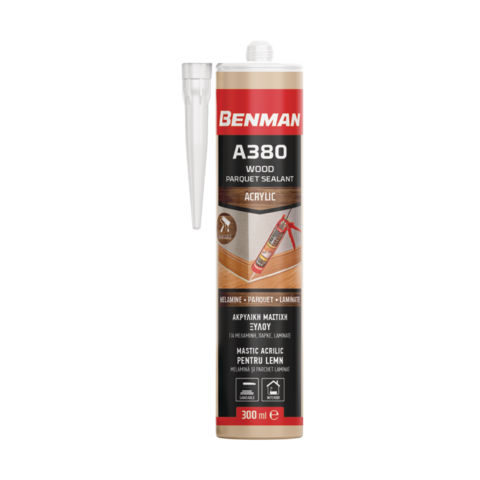 Sealant, acrylic, wood, 380, light oak, 300ml,
