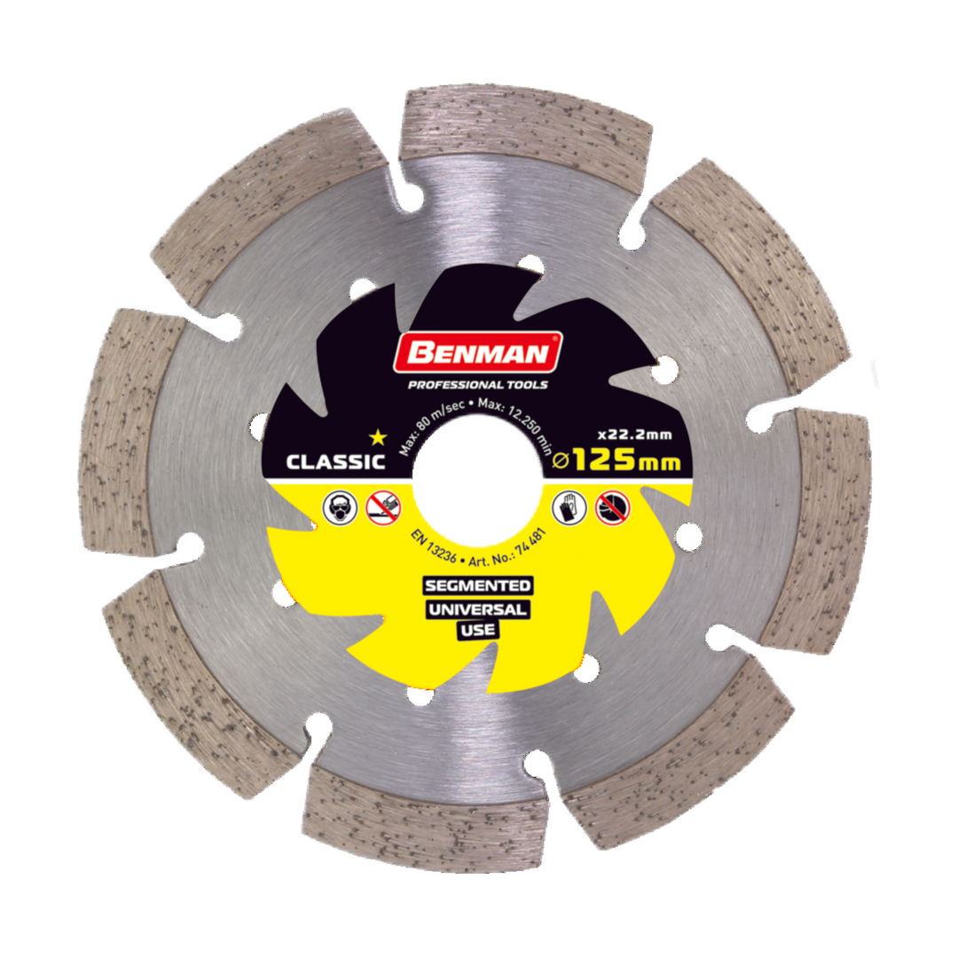 Diamond Cutting Disc, Universal, 230 X 2.6 X 10W