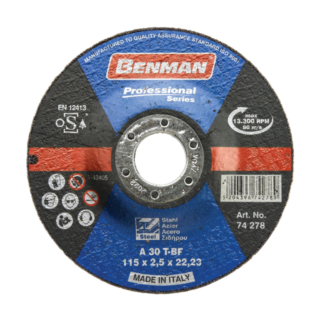 Cutting Disc, For Steel, Depressed, 230 X 3.0 mm