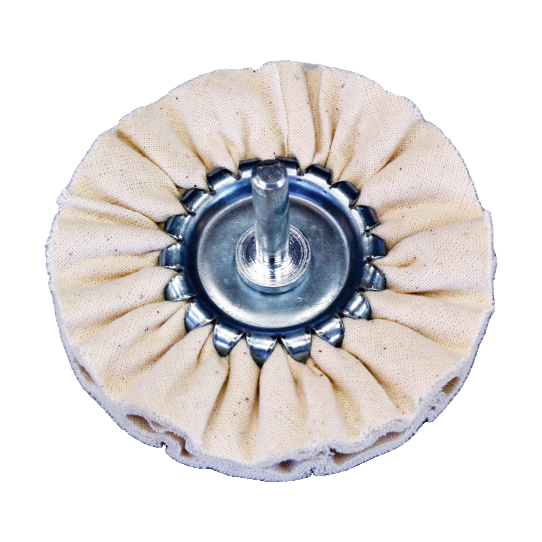 Cotton Buffing Wheel With Shank, 80