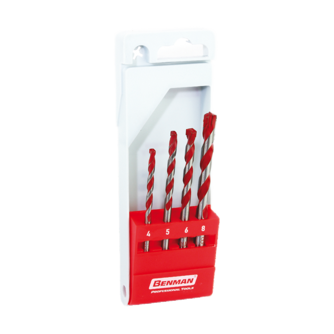 Lifty Box 4Pcs Drills Of Granite 4.0-08.0 mm
